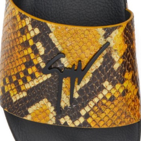 giuseppe zanotti BNIB mens python leather sandals - Picture 5 of 5